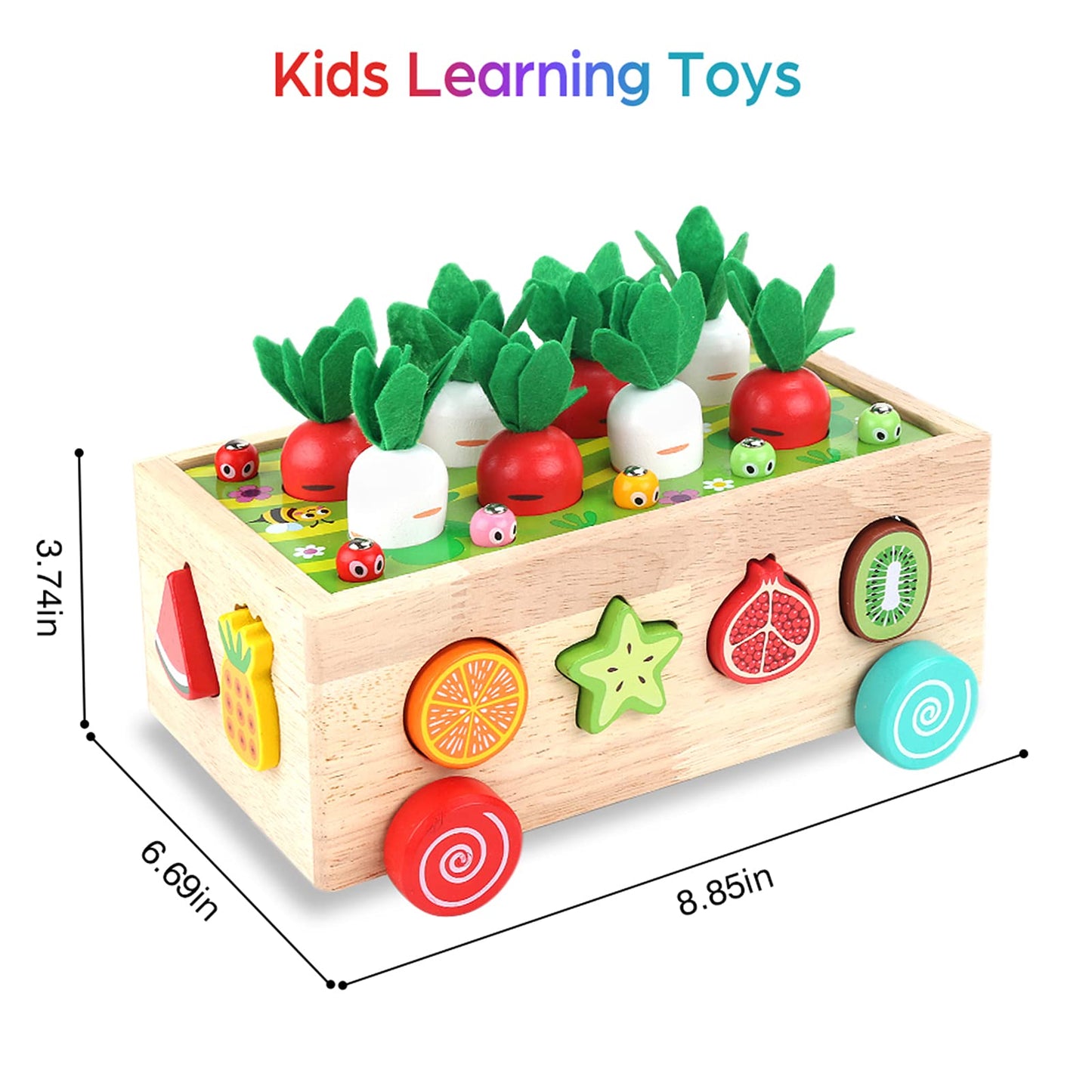 KMTJT Toddlers Montessori Wooden Educational Toys